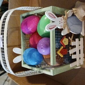 Easter basket decor